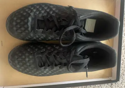 Zapatillas deportivas Nike negras baby fútbol - miniatura 2
