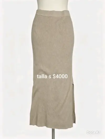 Suéter naranja tejido talla XS - miniatura 5