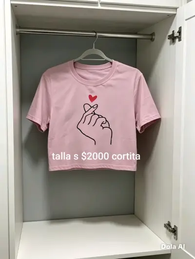 Cardigan rosado tejido con diseño calado - miniatura 4