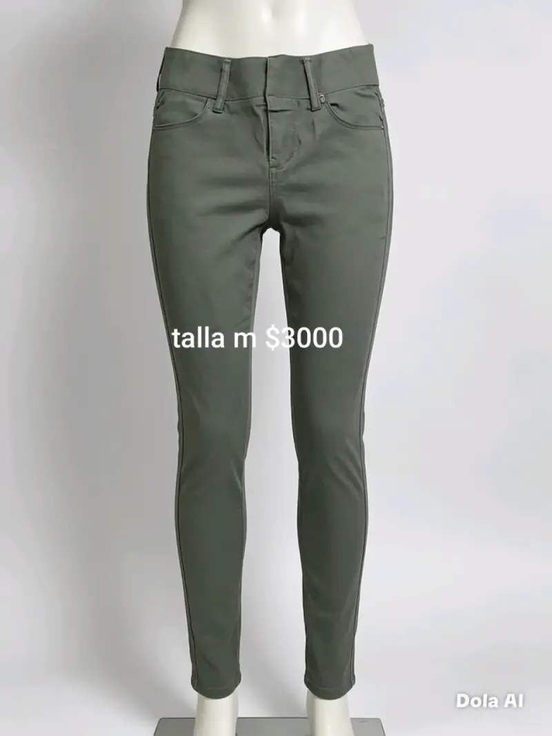 Jeans azul con bordado talla 38 - 3