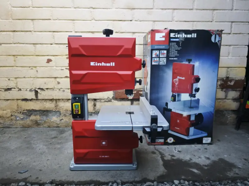 Sierra de cinta Einhell TC-SB 200/1 roja - 1
