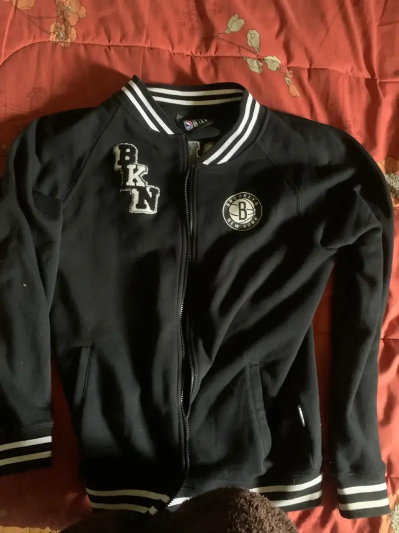Chaqueta negra Brooklyn Nets NBA XL - 1