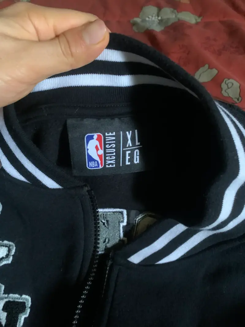 Chaqueta negra Brooklyn Nets NBA XL - 2