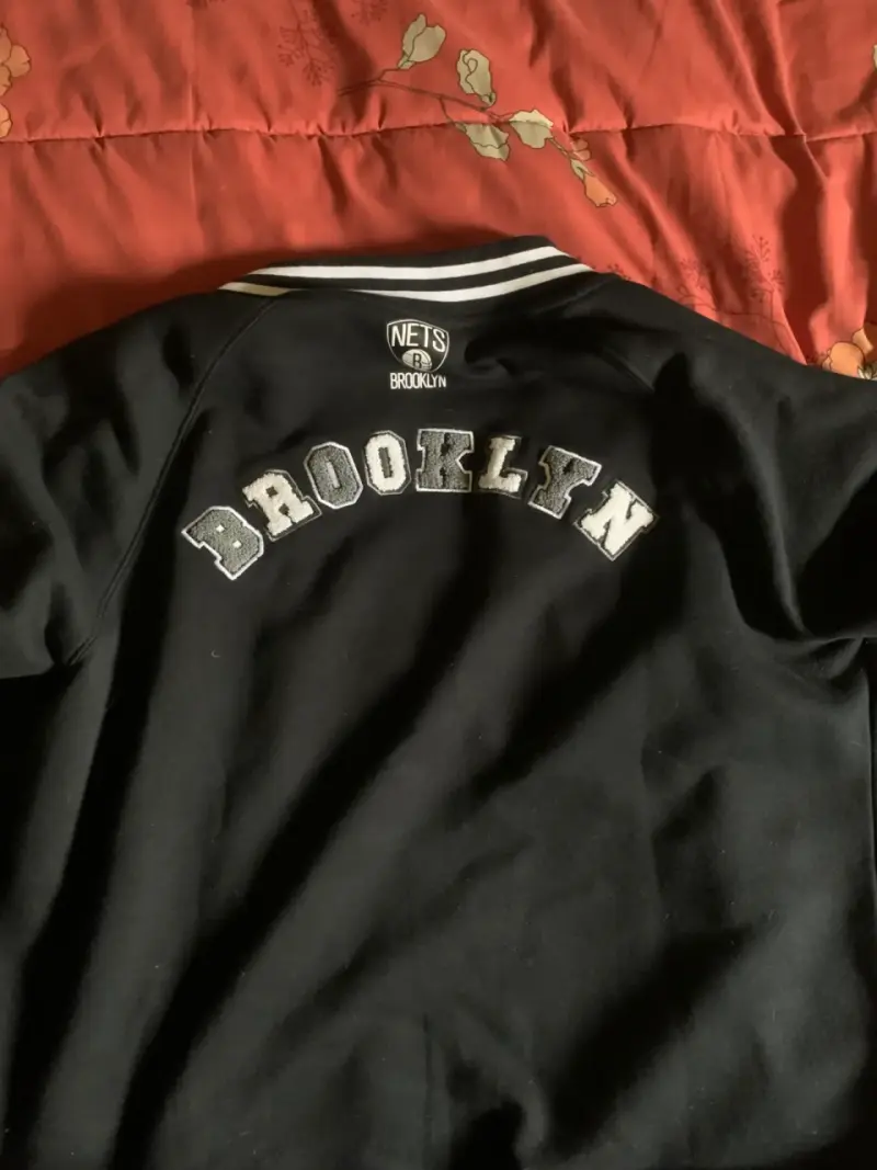 Chaqueta negra Brooklyn Nets NBA XL - 3