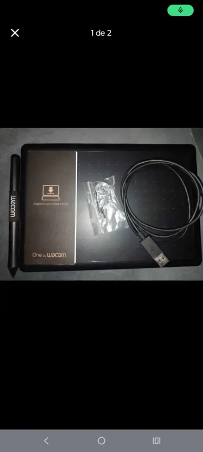 Tableta gráfica Wacom One con lápiz - miniatura 1