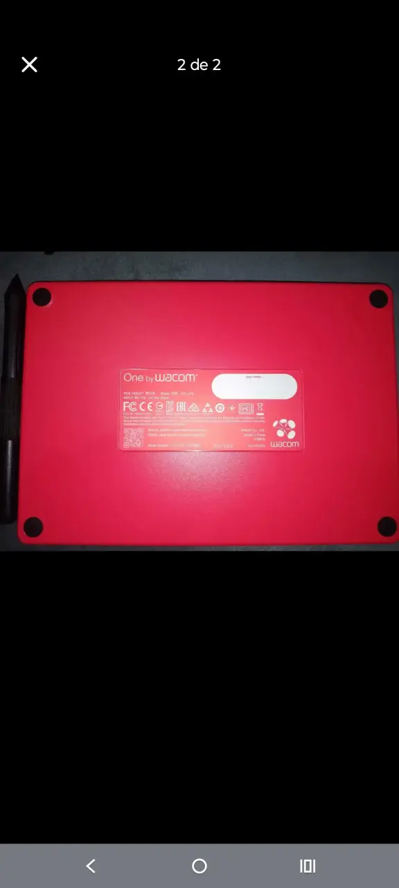 Tableta gráfica Wacom One con lápiz - 2