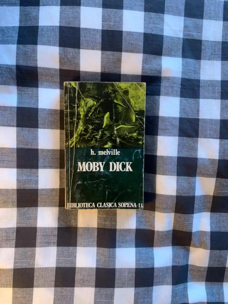 Libro clásico Moby Dick de H. Melville - 1