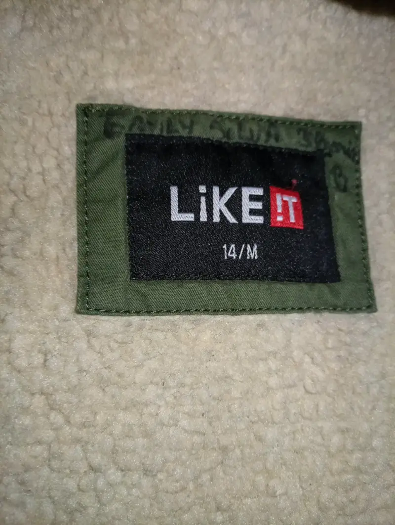 Parka verde con capucha para niño - 6