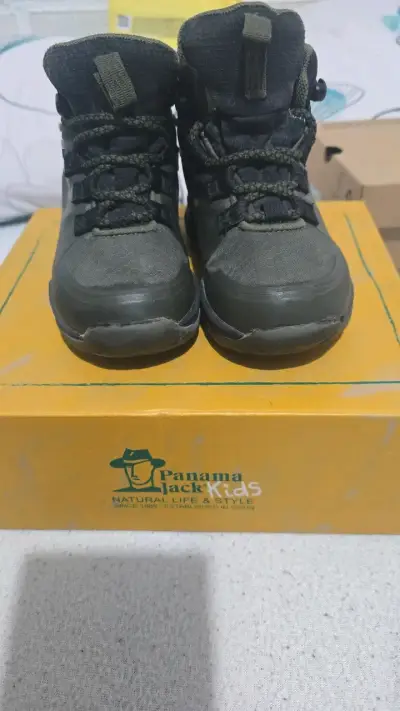 Botas infantiles Panama Jack Kids verde - miniatura 1
