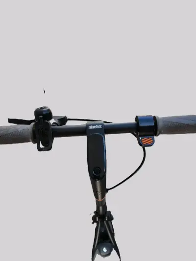 Scooter eléctrico plegable negro - miniatura 2