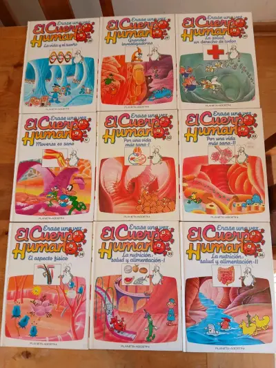 Colección de libros Érase una vez el Cuerpo Humano - miniatura 2