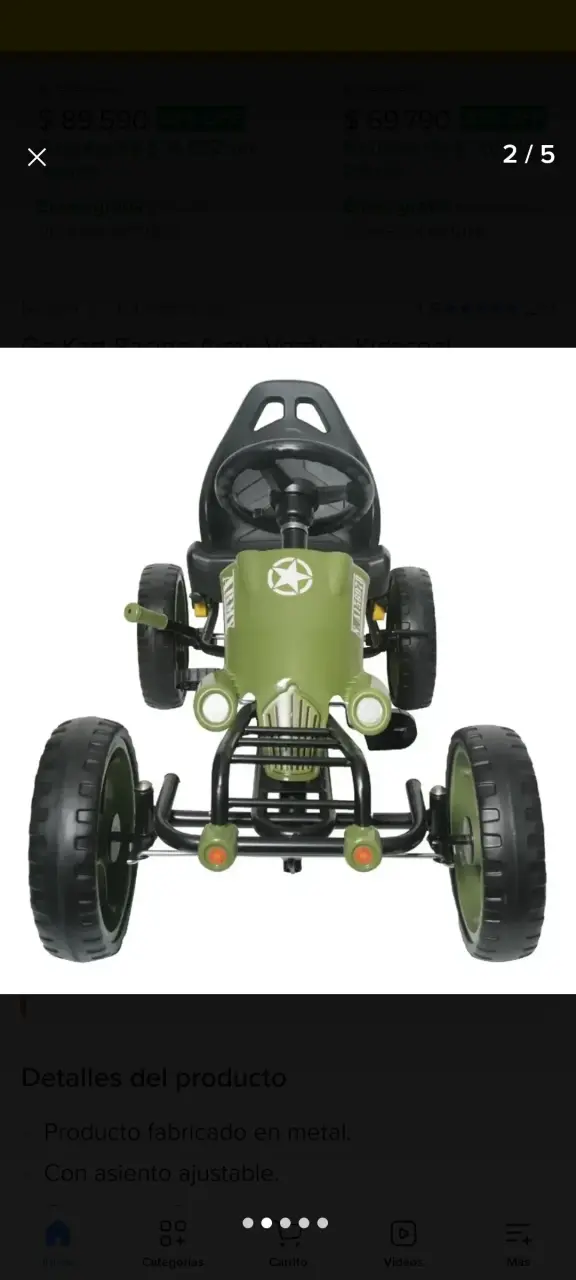2 Go Kart a Pedales Nuevos - 2