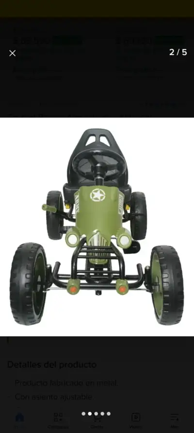 2 Go Kart a Pedales Nuevos - miniatura 2
