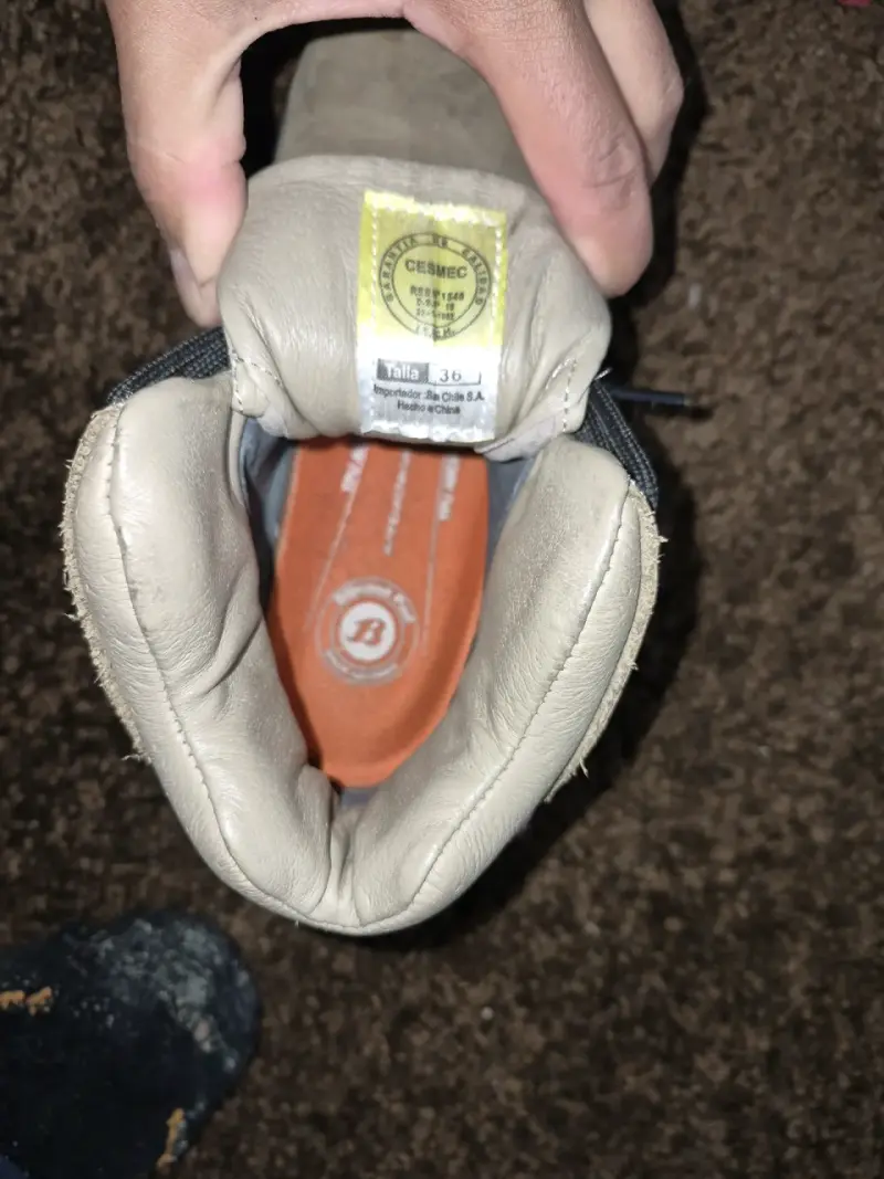 Zapato seguridad altos con punta de composite - 4