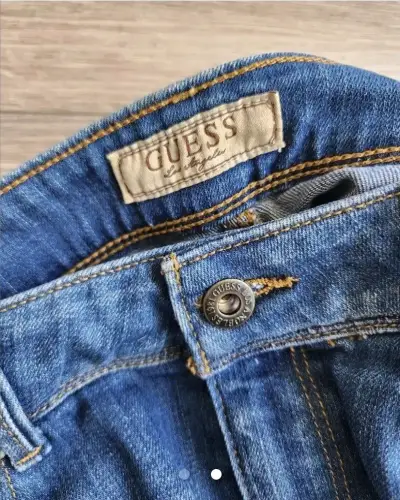 Falda de mezclilla Guess azul - miniatura 2