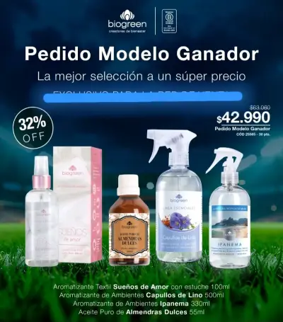 Biogreen, aromatizantes de ambientes,aromaterapia - miniatura 5