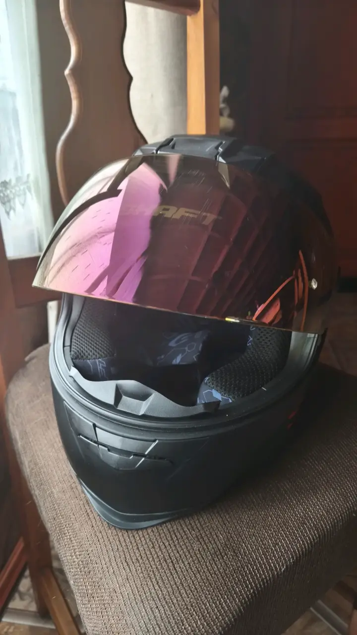 Casco Shaft SH-502SP negro mate talla M - 2