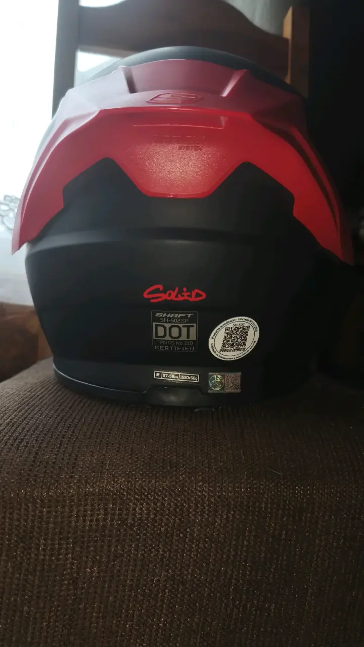 Casco Shaft SH-502SP negro mate talla M - 3