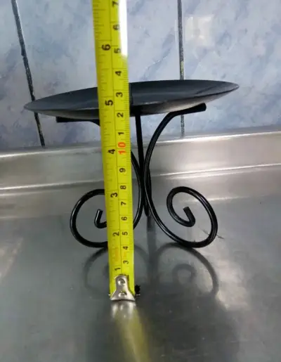 Soporte de metal para velas o arreglos florales - miniatura 2