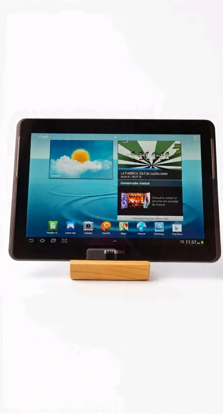 ✨ SOPORTE DE MADERA PARA CELULAR Y TABLET ✨ - 5