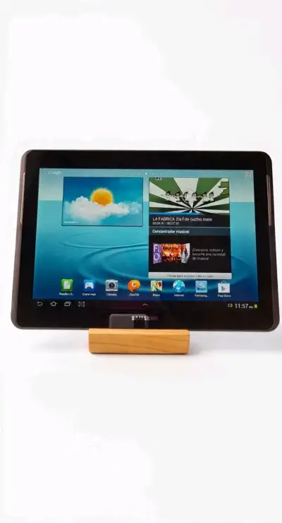 ✨ SOPORTE DE MADERA PARA CELULAR Y TABLET ✨ - miniatura 5