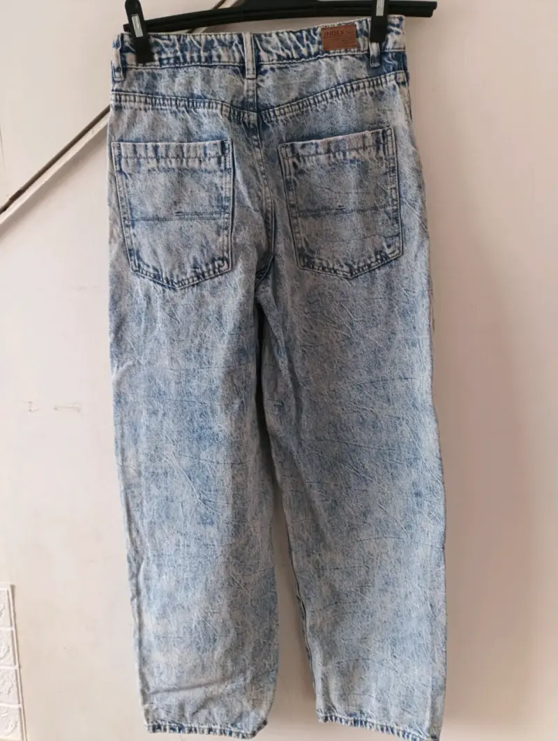 Jeans de mezclilla azul claro Index - 2