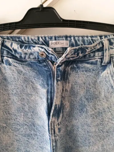 Jeans de mezclilla azul claro Index - miniatura 3