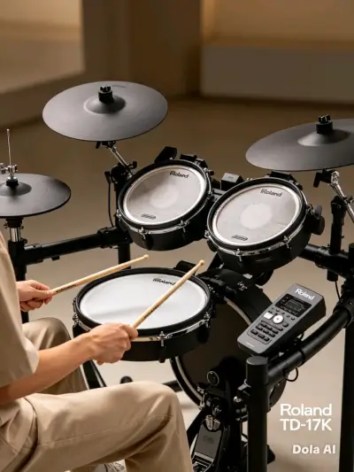 Batería electrónica marca Roland TD-17K-L - miniatura 2