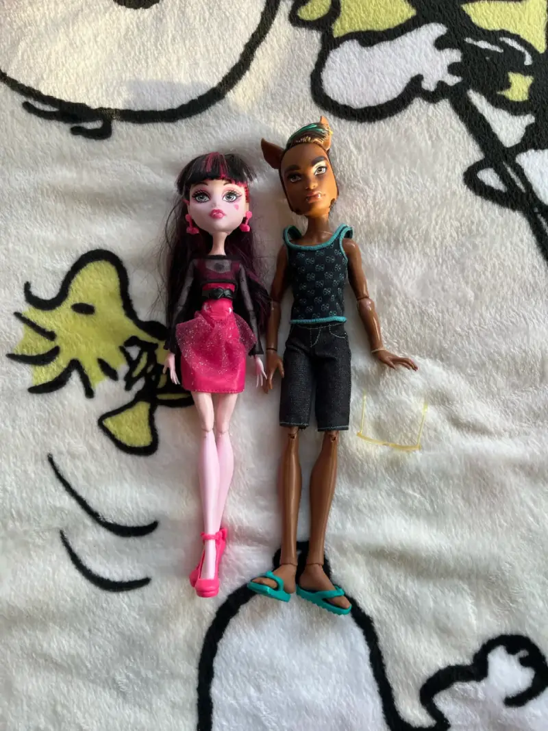 Muñecas Monster High Draculaura y Clawd Wolf