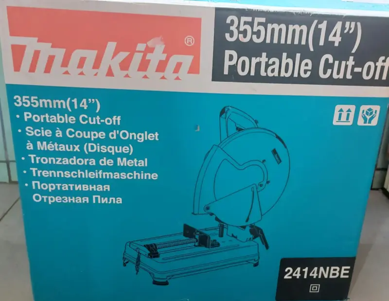 Tronzadora de metal Makita 355mm portátil - 1