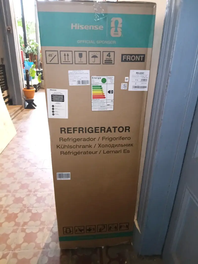 Refrigerador Hisense RD-22DC nuevo en caja - 1