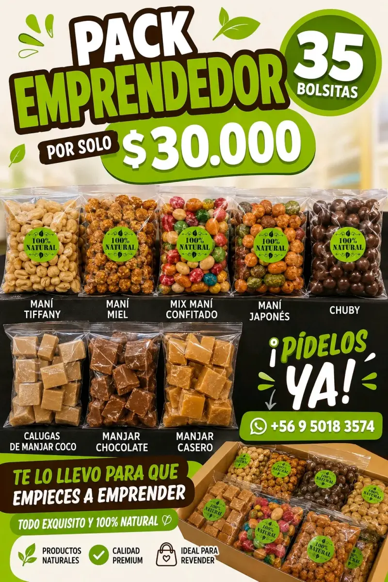 Variedad de dulces artesanales 100% naturales - 4