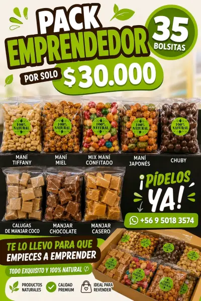 Variedad de dulces artesanales 100% naturales - miniatura 4