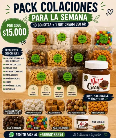Variedad de dulces artesanales 100% naturales - miniatura 5