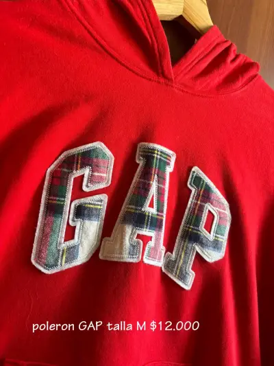 Polera de terciopelo gris talla L - miniatura 5