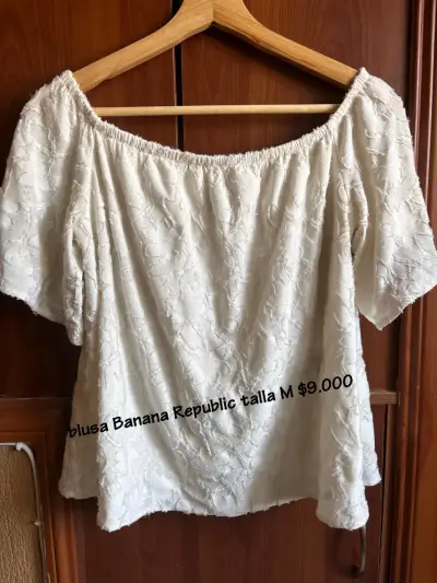 Polera de terciopelo gris talla L - miniatura 6