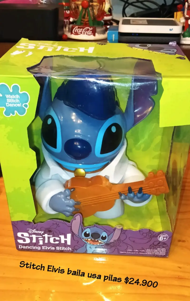 Figura Disney Stitch Elvis bailarina - 1