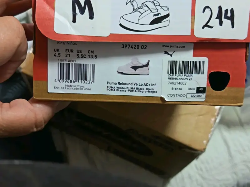 Zapatillas deportivas Puma blancas - 6