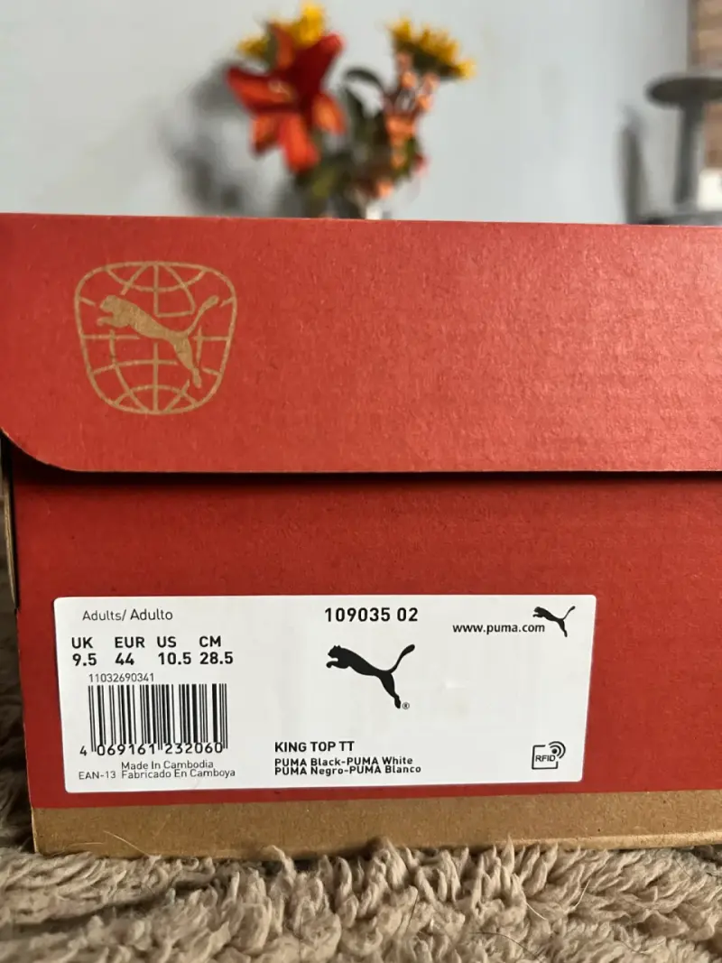 Zapatillas de fútbol Puma King negras - 6