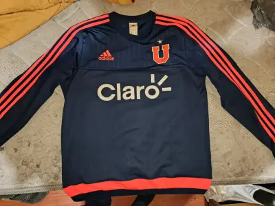Polerón Adidas Universidad de Chile azul - miniatura 1