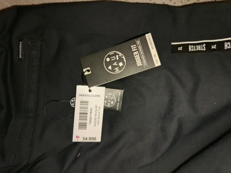 Pantalones deportivos jogger negros para hombre - 4