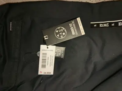 Pantalones deportivos jogger negros para hombre - miniatura 4