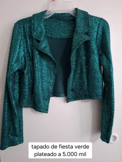 Parka azul con capucha de piel sintética ASH - miniatura 5