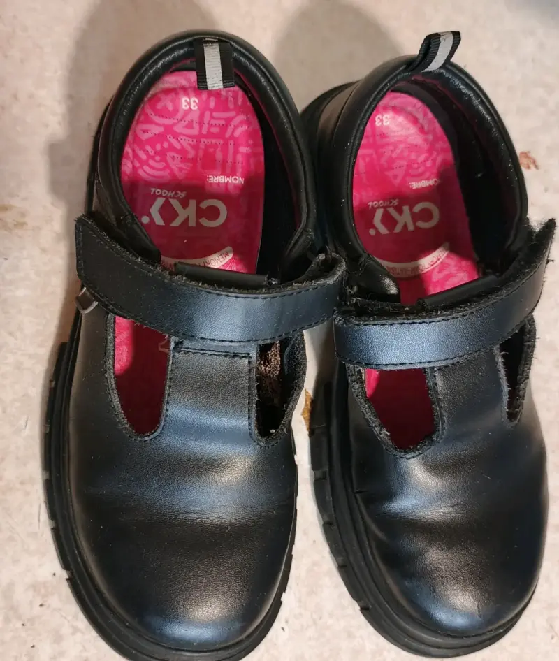 Zapatos escolares CKY negros talla 33 - 1
