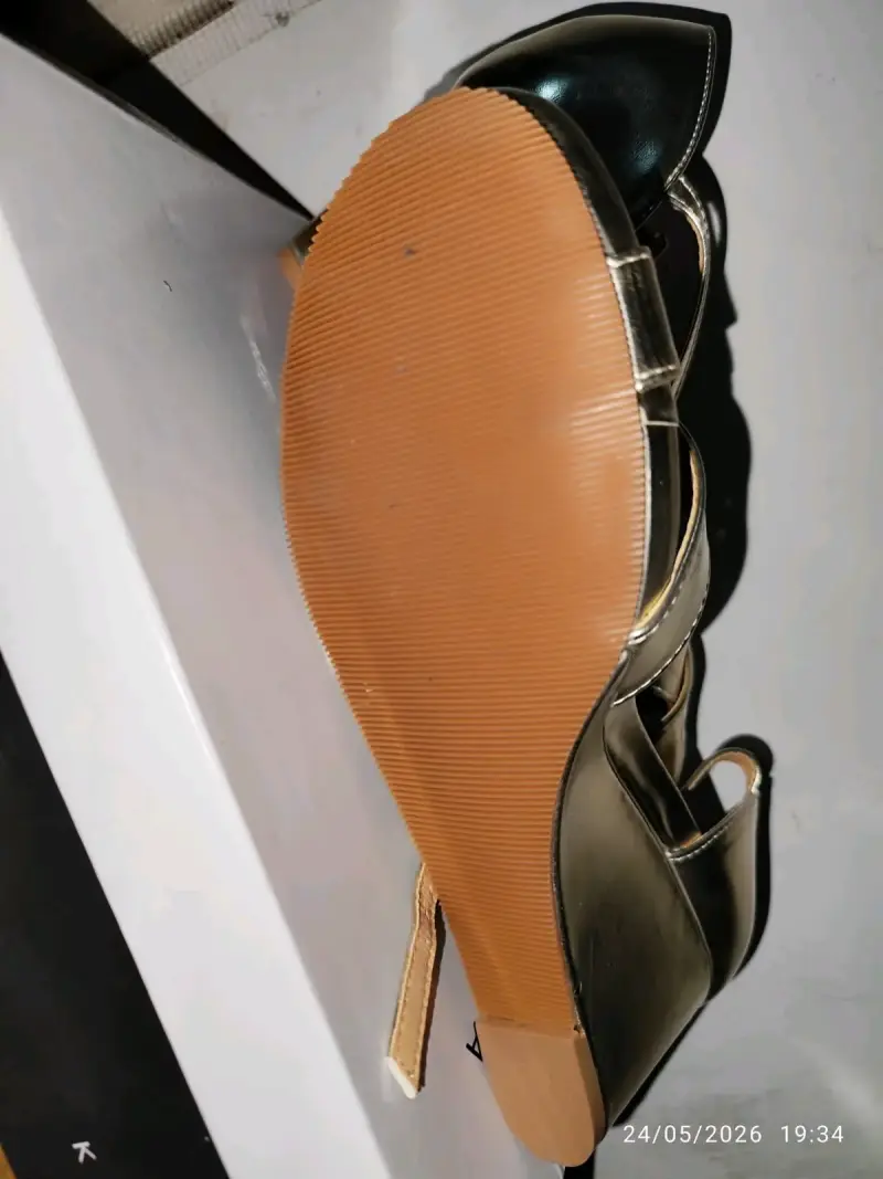 Sandalias doradas Kimera talla 39 - 4