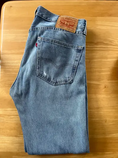 Jeans Levi's 505 clásicos azul claro - miniatura 1