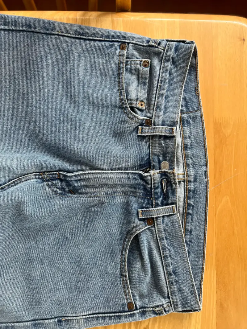 Jeans Levi's 505 clásicos azul claro - 3