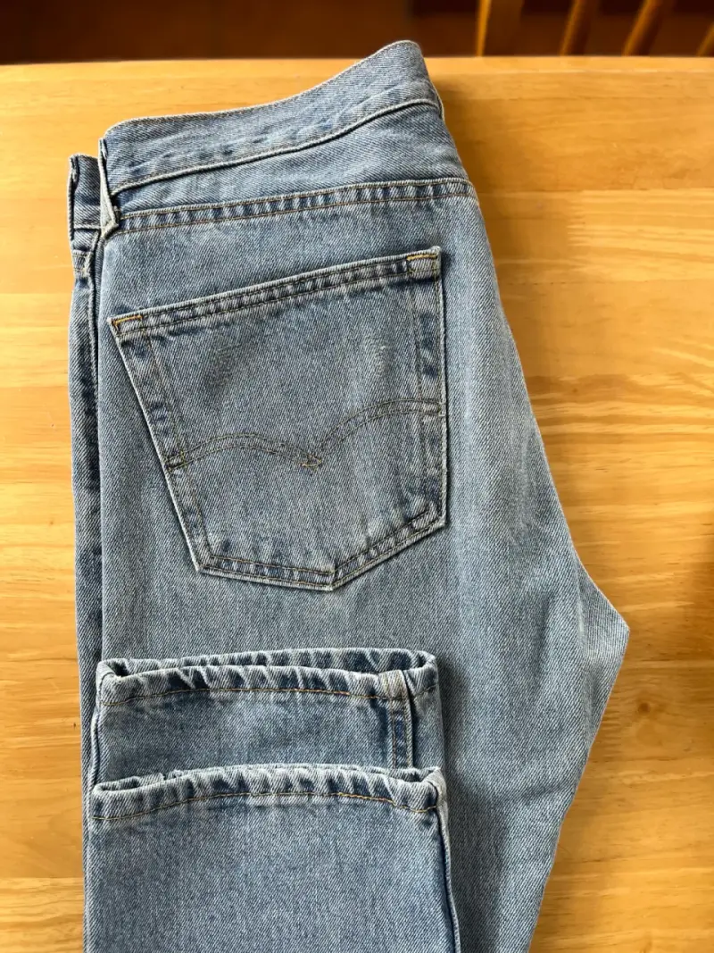 Jeans Levi's 505 clásicos azul claro - 4