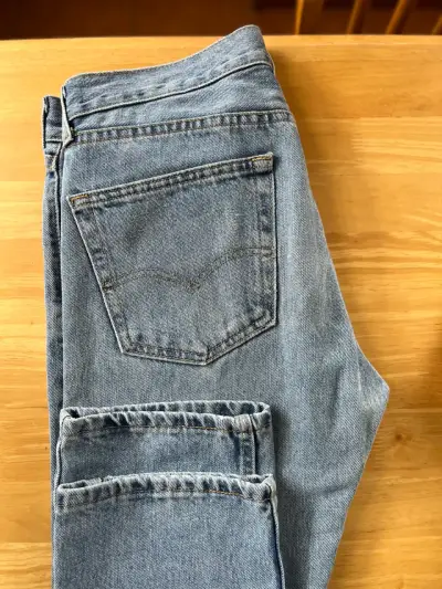 Jeans Levi's 505 clásicos azul claro - miniatura 4