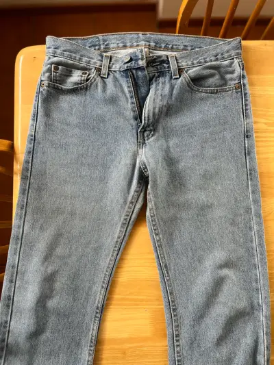 Jeans Levi's 505 clásicos azul claro - miniatura 6